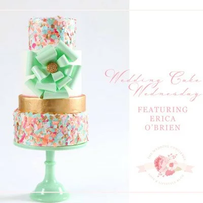 Wedding Cake Wednesday Featuring Erica O’Brien